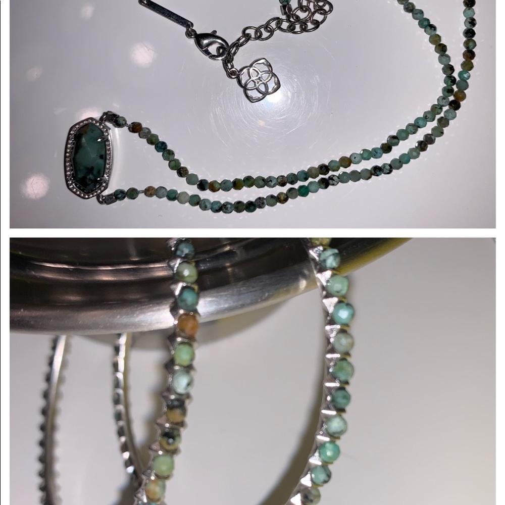 Kendra Scott Birdie Earrings and Elisa Combo